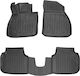 Race Axion Auto Fußmatten Mini Clubman F54 2014-2024 Schwarz 6 Stück