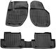 Race Action Car Mats Volvo V40 P521 2012-2019 5-Door Rubber Trays Protective Fasteners Passenger Cars 5 Pieces 5037095/st