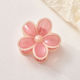 Hair Claw Clip with Flower