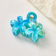 Hair Claw Clip with Flower