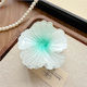 Hair Claw Clip with Flower