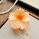 Hair Claw Clip with Flower