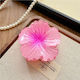 Hair Claw Clip with Flower