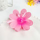 Hair Claw Clip with Flower