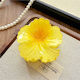 Hair Claw Clip with Flower