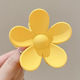 Hair Claw Clip with Flower