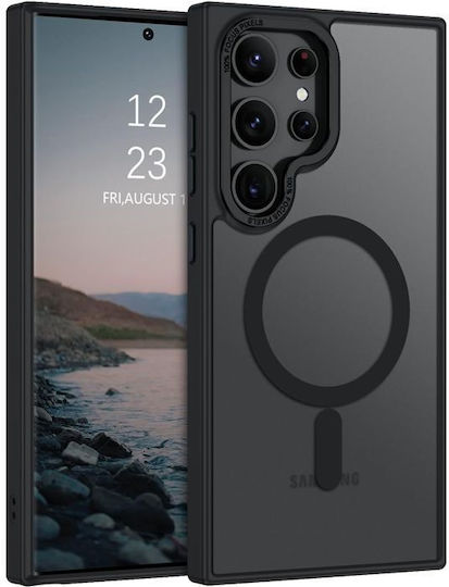 Orso Magcase Focus Back Cover Πλαστικό / Σιλικόνης Μαύρο (Galaxy S26 Ultra)