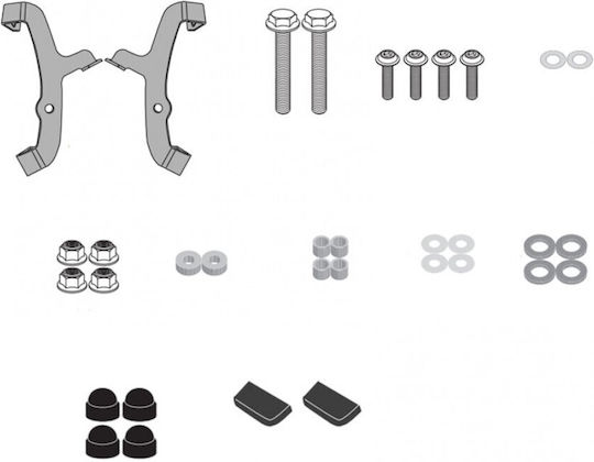 Givi Windshield Kit Kawasaki Z 650 Rs 22-25 A4131a