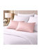 First Choice Set Kissenbezüge Powder Pink 50x70cm