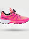 Kids Sports Shoes Running with Laces Pink