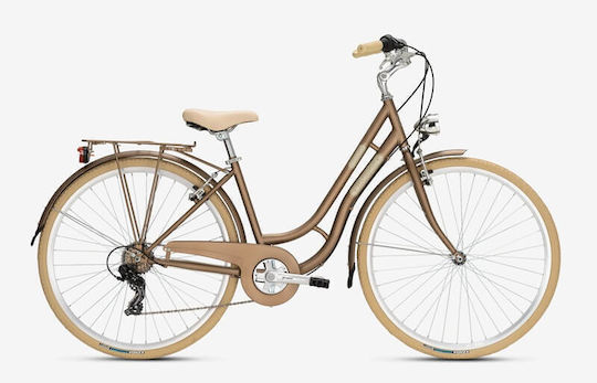Ballistic Soleil 28" 2026 Gold Stadt Fahrrad mit Geschwindigkeiten