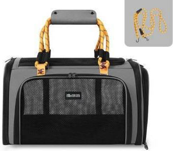 Denik Pets Dog and Cat Carrying Bag Gray M45xW30xH28cm