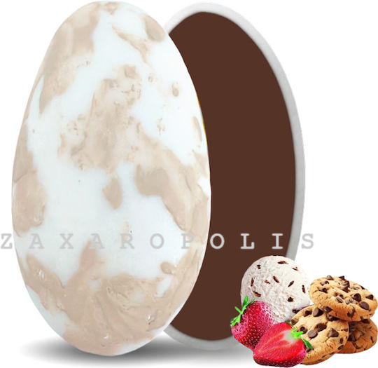 Zaxaropolis Jordan Almonds Choco Splash in Standard Shape with Chocolate Brown Flavour 1000gr