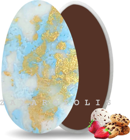 Zaxaropolis Jordan Mandeln Choco Splash im Standard-Form mit Schokoladengeschmack Hellblau 1000gr