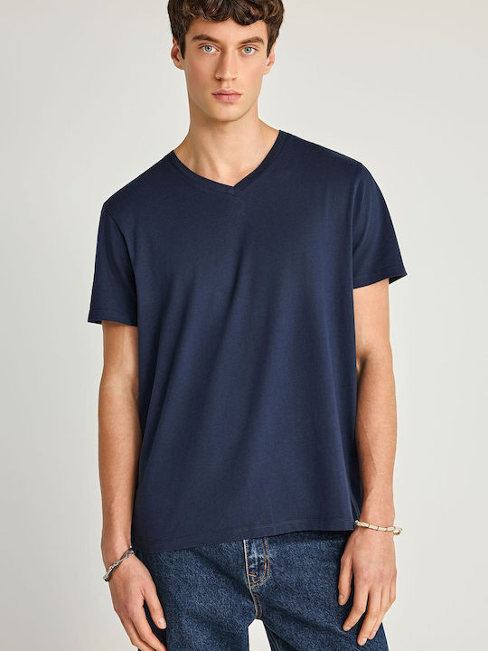 Funky Buddha T-Shirt Marineblau