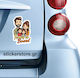 Aufkleber Family On Board Kode 52602