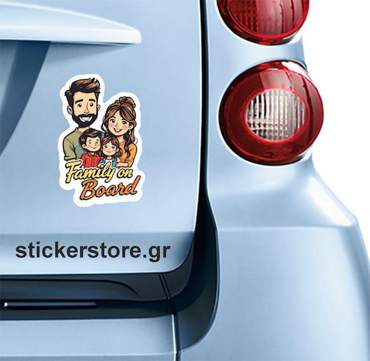 Aufkleber Family On Board Kode 52602
