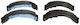 Brake Shoe Set Citroen C3 Iii Sx Peugeot 208 I Ca Cc 194588-10734