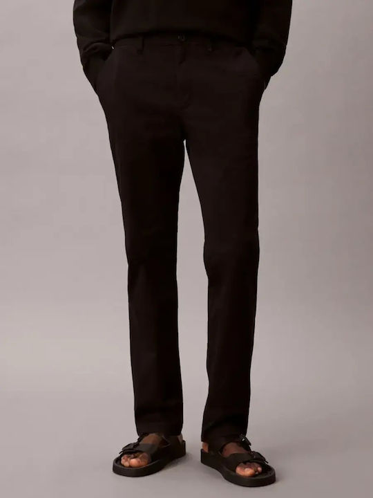 Calvin Klein Παντελόνι Chino Ελαστικό σε Slim Ε...
