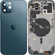 Capac Baterie Cadru Mijlociu Albastru Pacific Blue Iphone 12 Pro Max