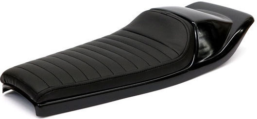 C-Racer Motorrad-Sattel Universell C-Racer Bolntor Scr5 Flat Track Sitz Schwarz