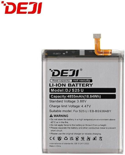 Deji Συμβατή Μπαταρία Αντικατάστασης 4855mAh για Galaxy S25 Ultra