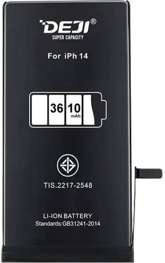 Deji Kompatible Handy-Akkus Ersatzbatterie 3610mAh für iPhone 14