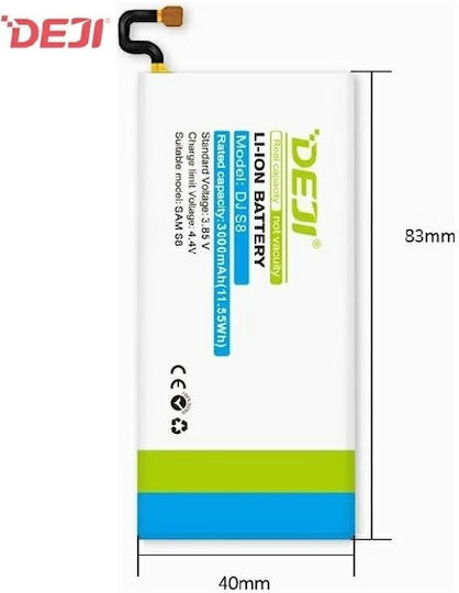Deji Compatible Replacement Battery 23000mAh for Galaxy S8 Sm-g950 Sm-g950a Sm-g950f