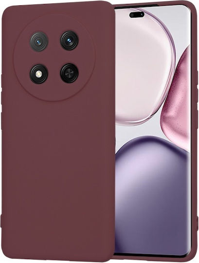 Techsuit Umschlag Rückseite Burgundisch für Honor Magic7 Lite