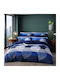 My Home Luxury Double Duvet Cover Set With 2 Pillowcases 220x240cm Multicolour