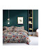 My Home Luxury Double Duvet Cover Set With 2 Pillowcases 220x240cm Multicolour