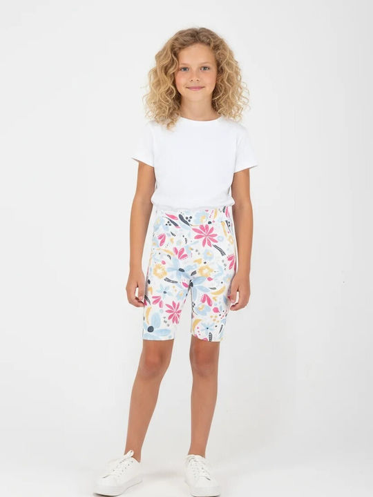 Joyce Kids Cycling Short Legging White