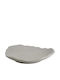 Espiel Espiel Servierplatte Untiefe Platte Rund Graue mit Durchmesser 27cm