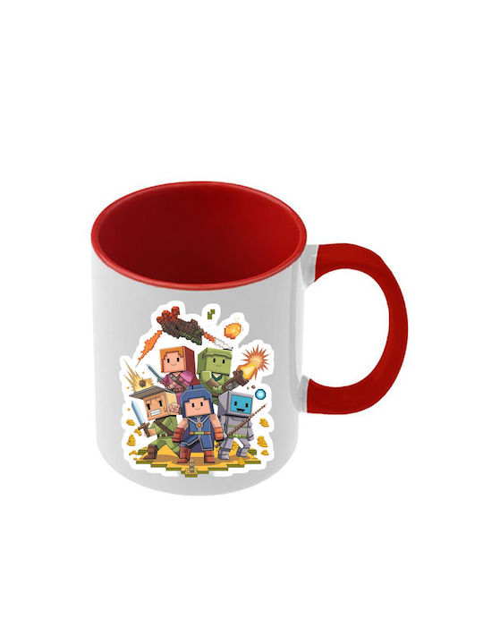 Roblox Tasse Rote Griff Innenseite