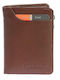 Leather Men's Wallet Brown