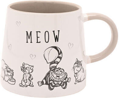 Cats + Dogs Keramiktasse Weiß