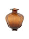 Kaffe Glas Vase F26x30cm