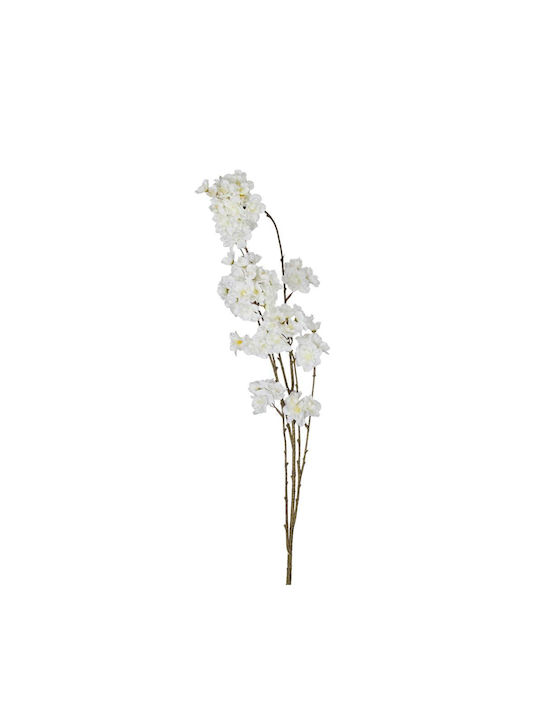 Florista Zweigstelle Blumen Kirsche 116cm Weiß Weiß Tiefe 28cm X Breite 9cm X Höhe 116cm