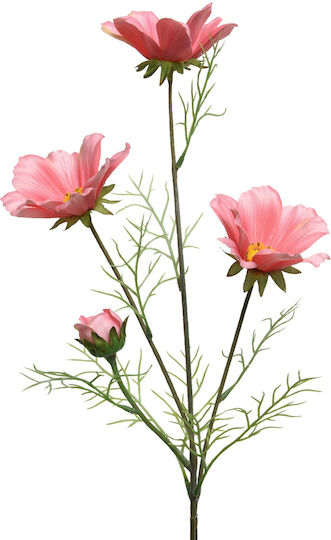 Cornflower Διακοσμητικό Λουλούδι 55 Εκ Ροζ