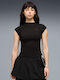 Γυναικείο Αθλητικό T-shirt Fast Drying Black