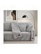 Beauty Home Decorativer Kissenbezug aus Pelziger Grau 40x40cm