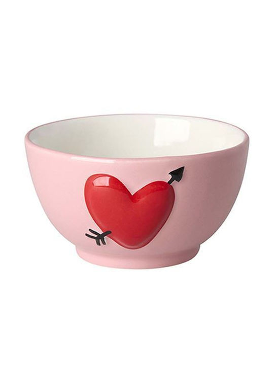 Rice Bol Servire Rotund Ceramic Roz cu Diametrul 7 cm