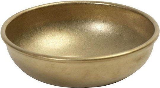 Espiel Μπωλ Σερβιρίσματος για Ντιπ Στρογγυλό Inox Κίτρινο με Διάμετρο 9.7εκ.