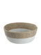 Espiel Coș Decorativ Din Rattan Alb 18x6x6cm