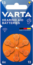 Varta 9060110869 Μπαταρίες Ακουστικών Βαρηκοΐας 13 1.45V Varta 9060110869 Μπαταρίες Ακουστικών Βαρηκοΐας 13 1.45V