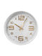 HOMie 3D Wall Clock White Ø30cm