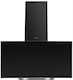 Amica Amica Abzugshaube Schornstein 65cm Schwarz