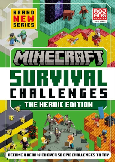 Minecraft Survival Challenges: The Heroic Edition - Harpercollins Publishers - Hardback