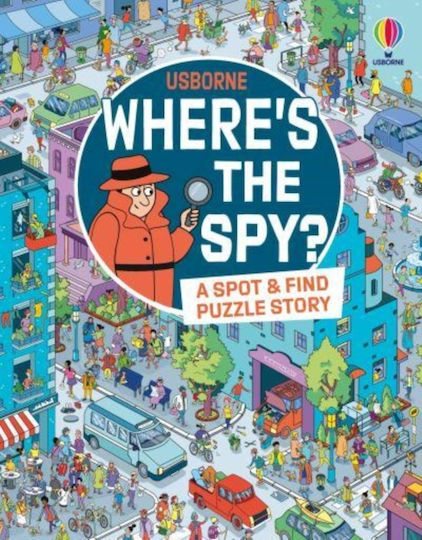 Where's The Spy? - Usborne Publishing Ltd - Hardback Where's The Spy? - Usborne Publishing Ltd - Hardback