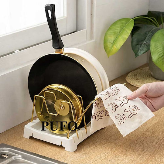 Metallisches Gold Geschirrabtropfer 20x16x16.5cm